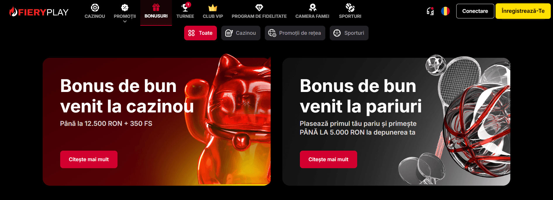 fieryplay casino online romania bonus de bun venit